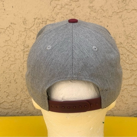 Colorado Avalanche NHL Three Stripes Hockey Hat Cap Flat Bill Snapback OSFM - Picture 4 of 7